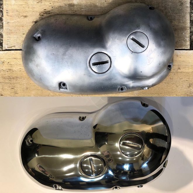Matchless G2 primary cover B&A